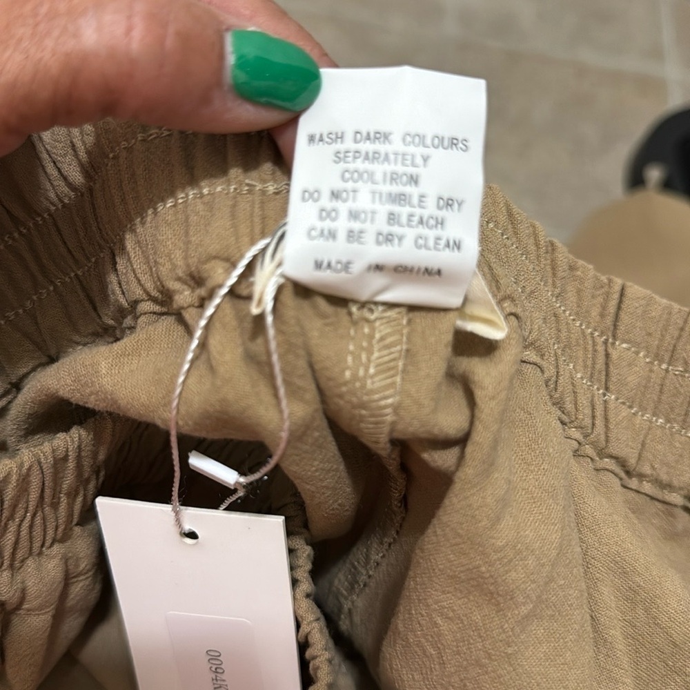New Ecupper Women’s Tan Pants - Picture 9 of 9
